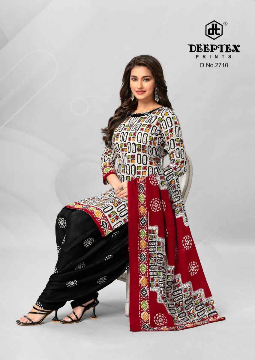 Deeptex Batik Plus Vol-27 Cotton Dress Material (10 pcs Catalogue)