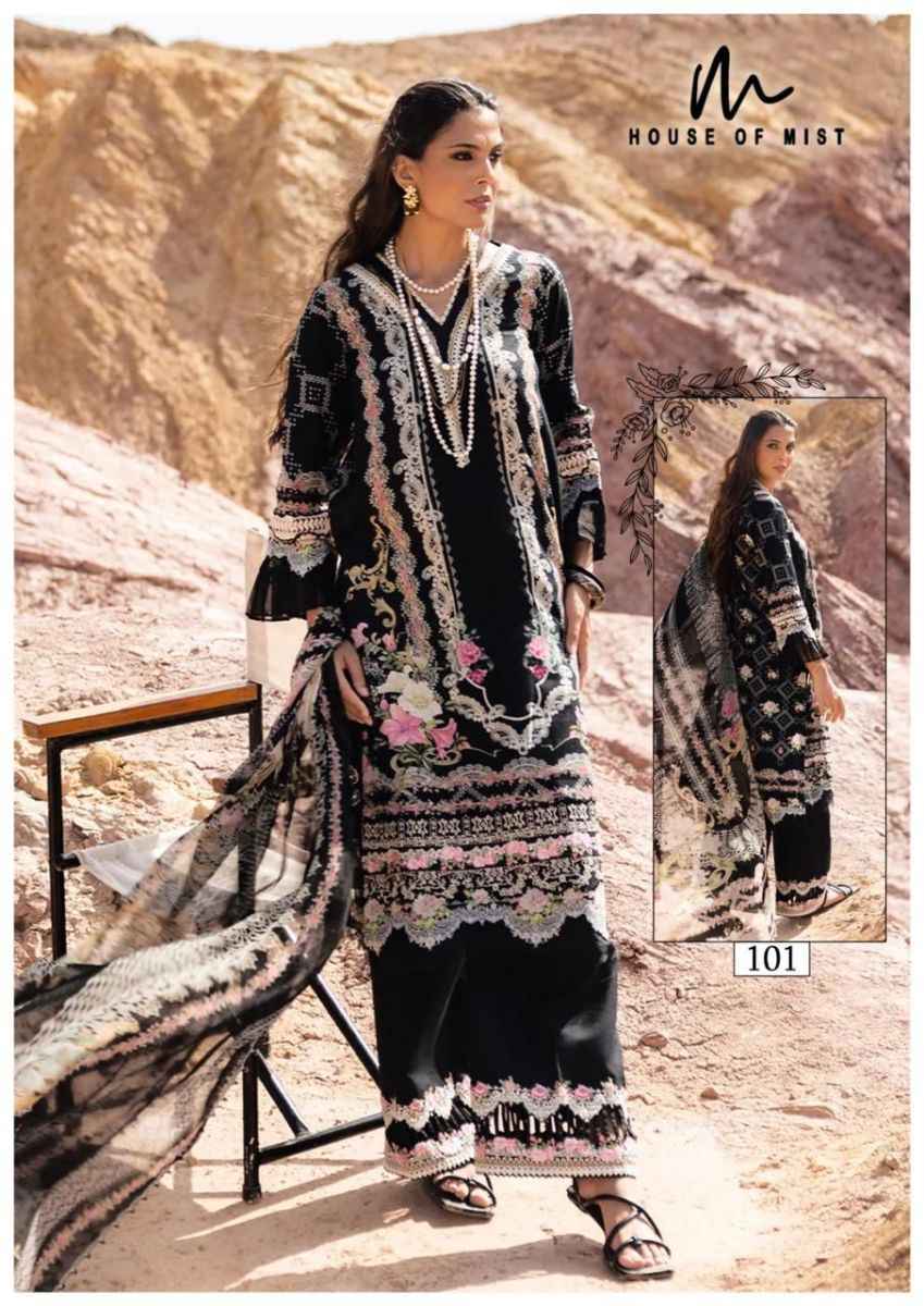 House Of Mist Ghazal Super Hit Cotton Dress Material (6 pcs Catalogue)
