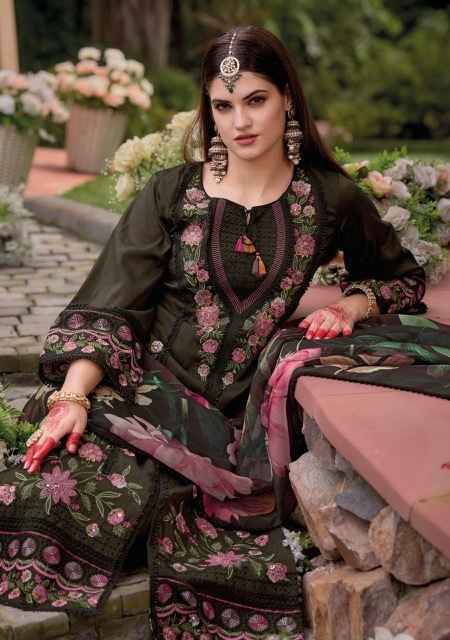 Kailee Fashion Jahan Viscose Simmer Silk Readymade Suit (6 pcs Catalogue)