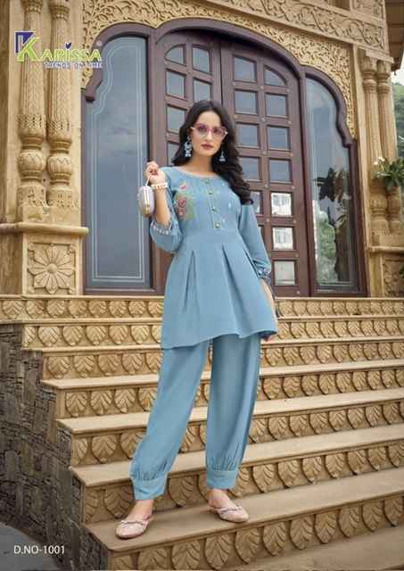 Karissa Celina Viscose Kurti With Bottom (6 pcs Catalogue)