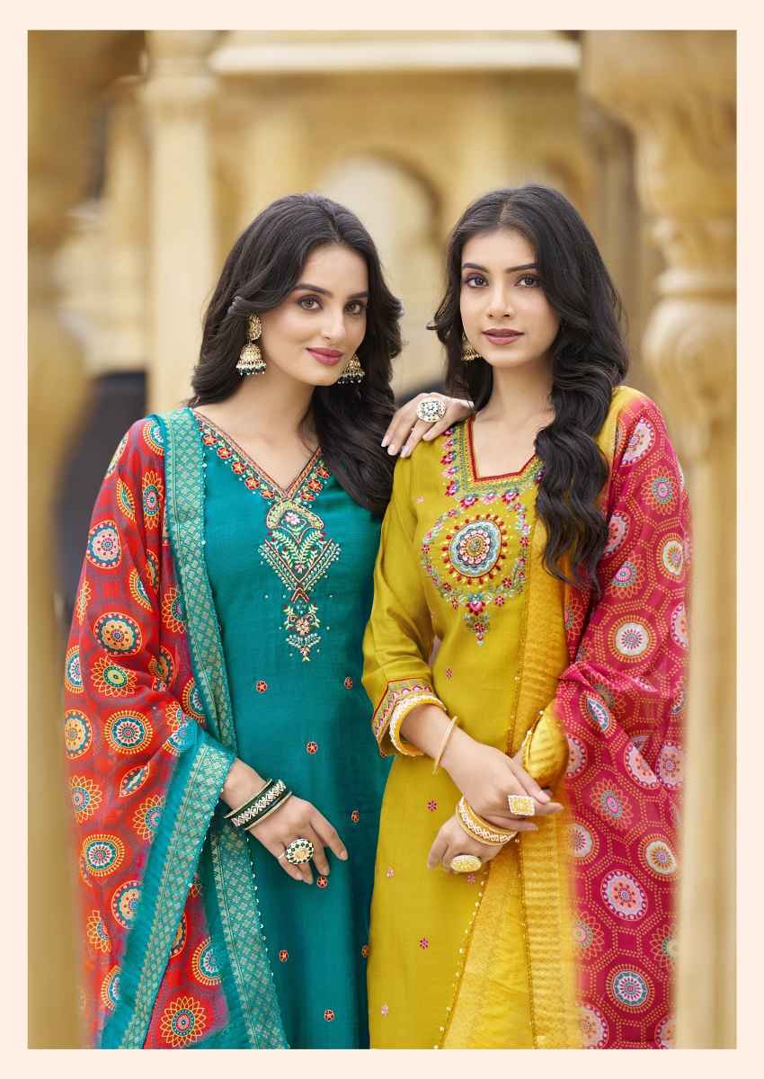 Karissa Nora Vol-3 Viscose Readymade Suit (6 pcs Catalogue)