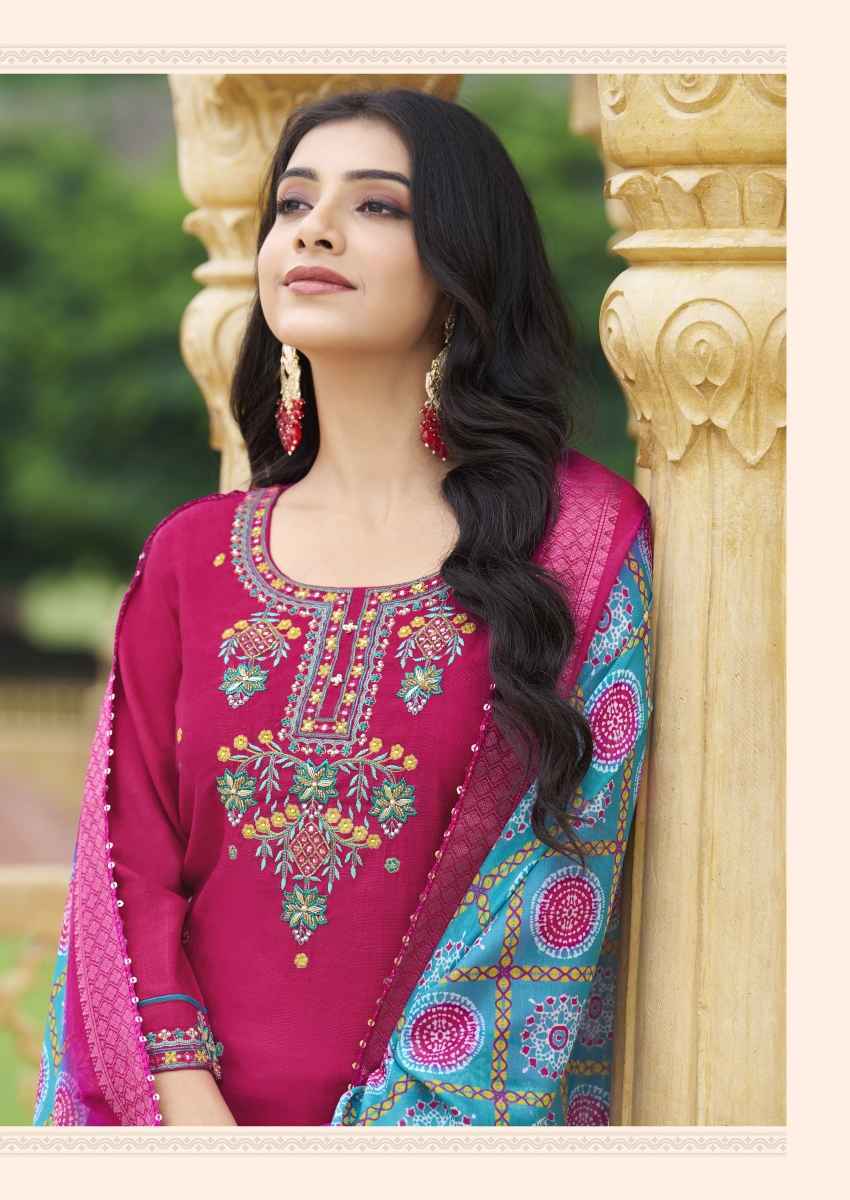 Karissa Nora Vol-3 Viscose Readymade Suit (6 pcs Catalogue)