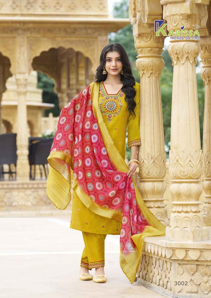 Karissa Nora Vol-3 Viscose Readymade Suit (6 pcs Catalogue)