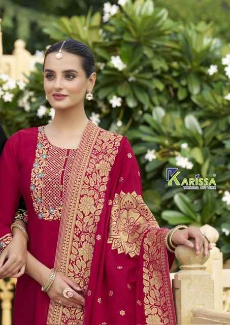 Karissa Roshani Viscose Readymade Suit (6 pcs Catalogue)