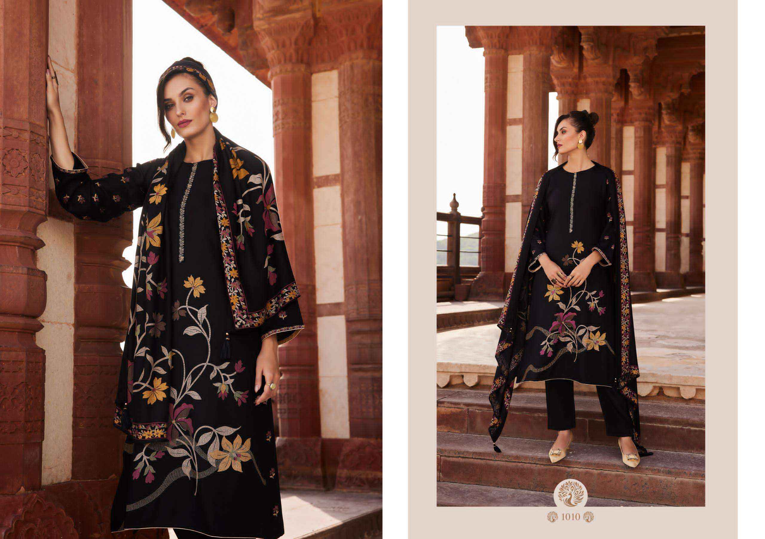 kilory Trends Crystal Pure Viscose pushmina Dres Material (10 pcs Catalogue)