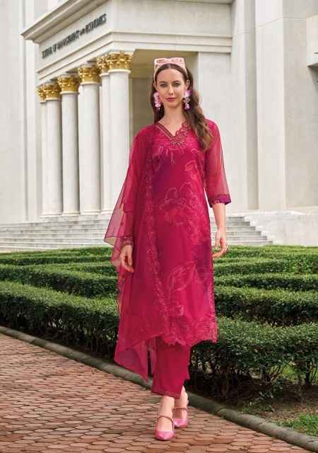 Lady Leela Aleena Organza Readymade Suit Wholesale Online Mumbai