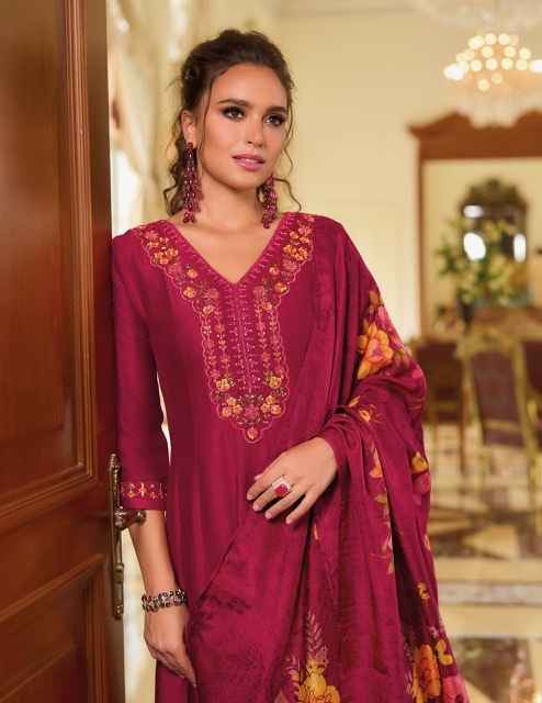 Lily & Lali Begum Jaan Silk Anarkali Style Readymade Suit (6 pcs Catalogue)