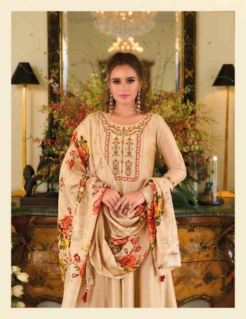 Lily & Lali Begum Jaan Silk Anarkali Style Readymade Suit (6 pcs Catalogue)