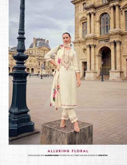 Lily & Lali Haseena Viscose Silk Readymade Suit (6 pcs Catalogue)