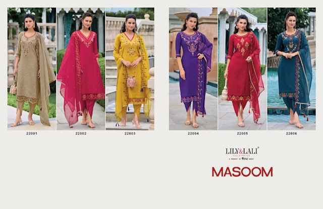 Lily & Lali Masoom Viscose Silk Kurti Combo Most Trusted Womens Cloths