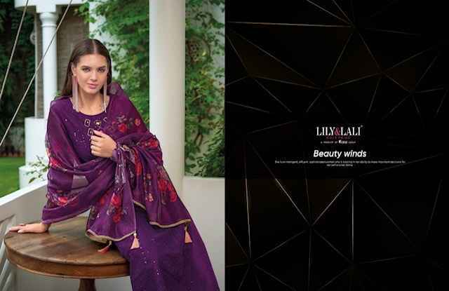 Lily & Lali Organza Chikan Kari Vol-3 Organza Readymade Suit (6 pcs Catalogue)