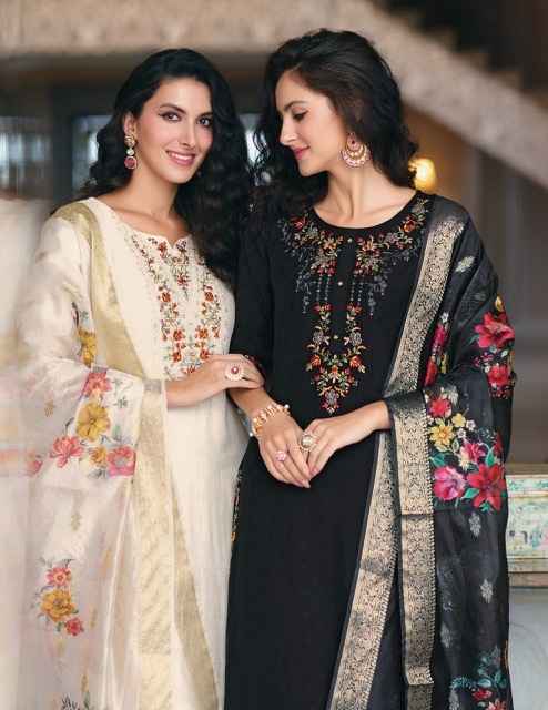Lily Lali Rubab Viscose Silk Readymade Suit Wholesale Online Mumbai