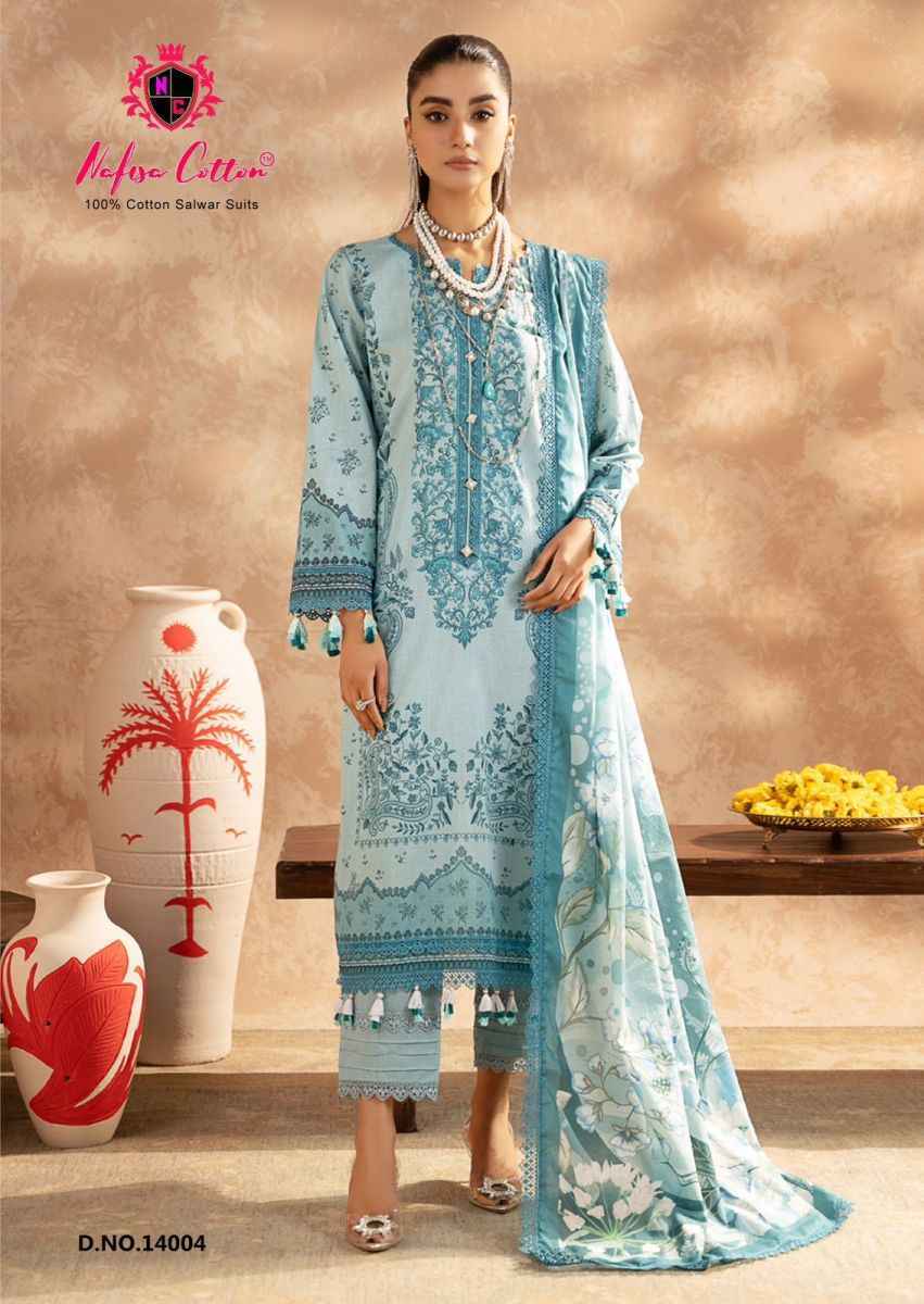 Nafisa Cotton Sahil Vol-14 Cotton Dress Material (6 pcs Catalogue)
