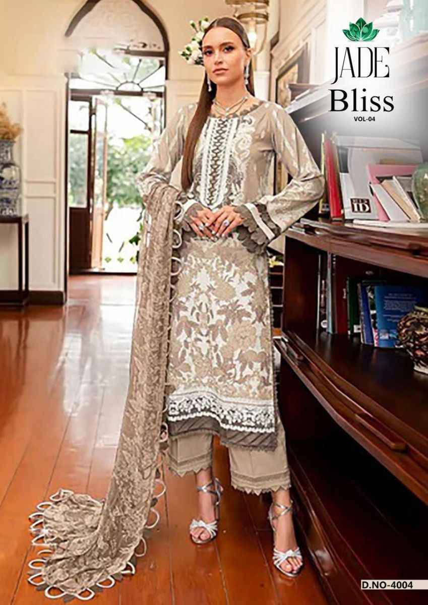Nand Gopal Jade Bliss Vol-4 Cotton Dress Material (6 pcs Catalogue)