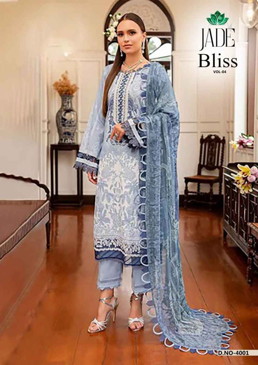 Nand Gopal Jade Bliss Vol-4 Cotton Dress Material (6 pcs Catalogue)