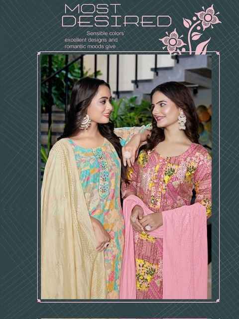 Parra Studio Saloni Chanderi Readymade Suit (5 pcs Catalogue)
