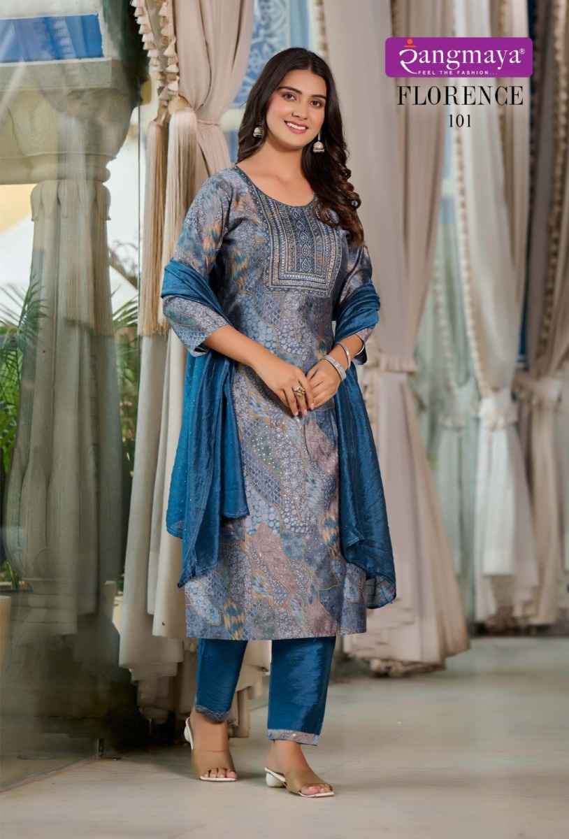Rangmaya Florence Modal Silk Readymade Suit (08 pcs Catalogue)