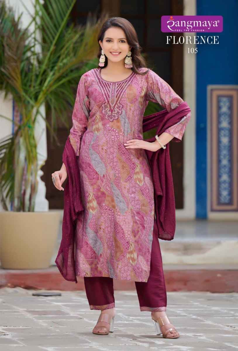 Rangmaya Florence Modal Silk Readymade Suit (08 pcs Catalogue)
