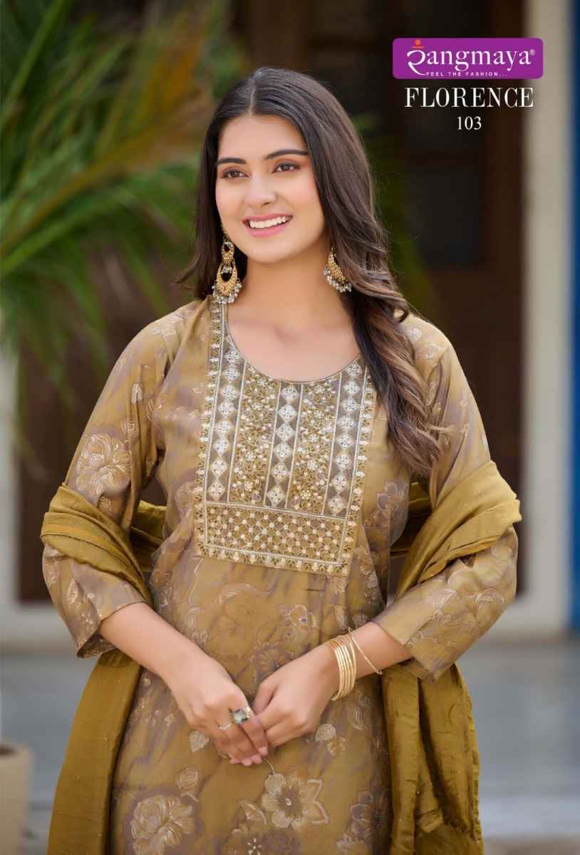 Rangmaya Florence Modal Silk Readymade Suit (08 pcs Catalogue)