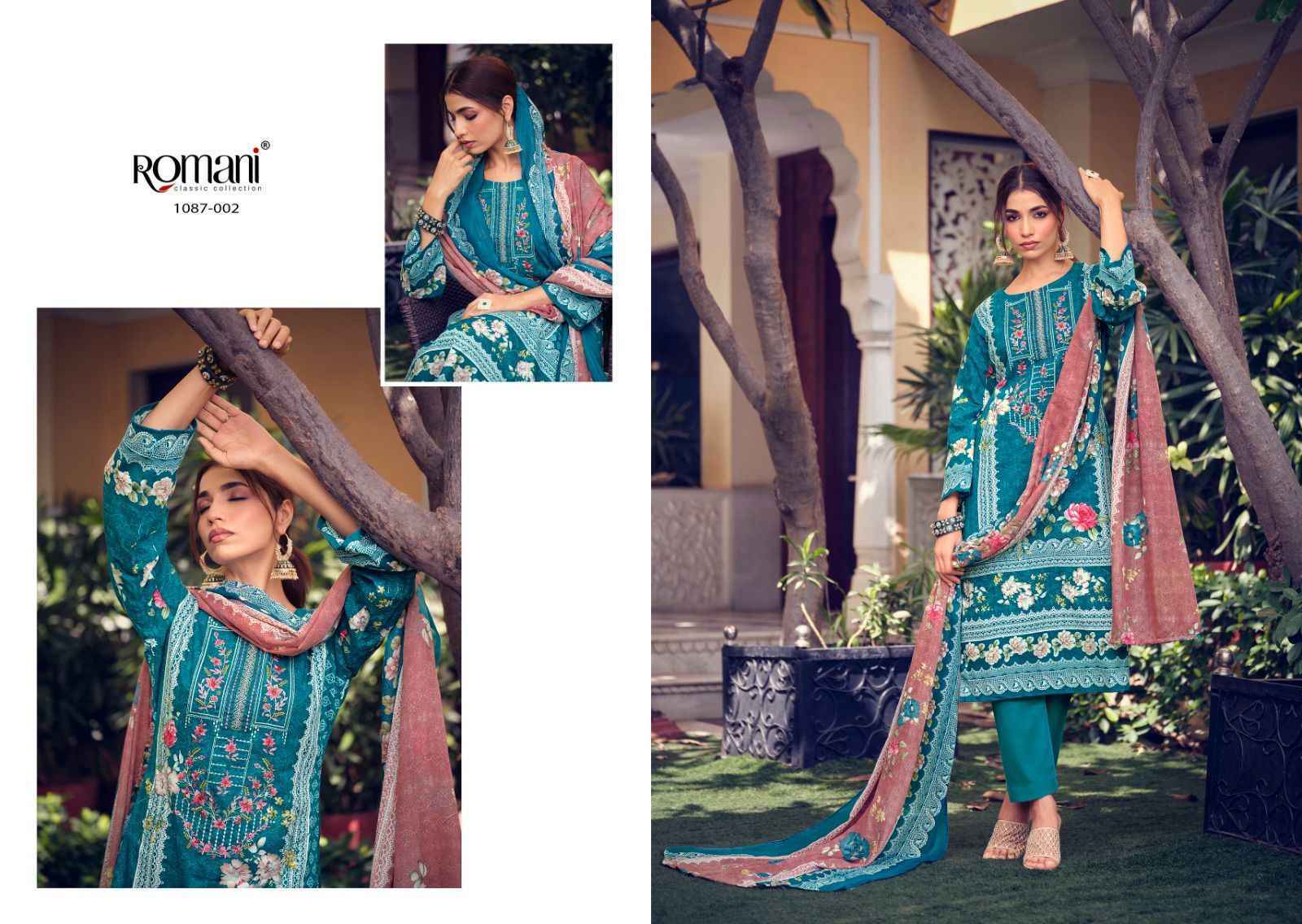 Romani Aarzu Vol-4 Cotton Dress Material (10 pcs Catalogue)