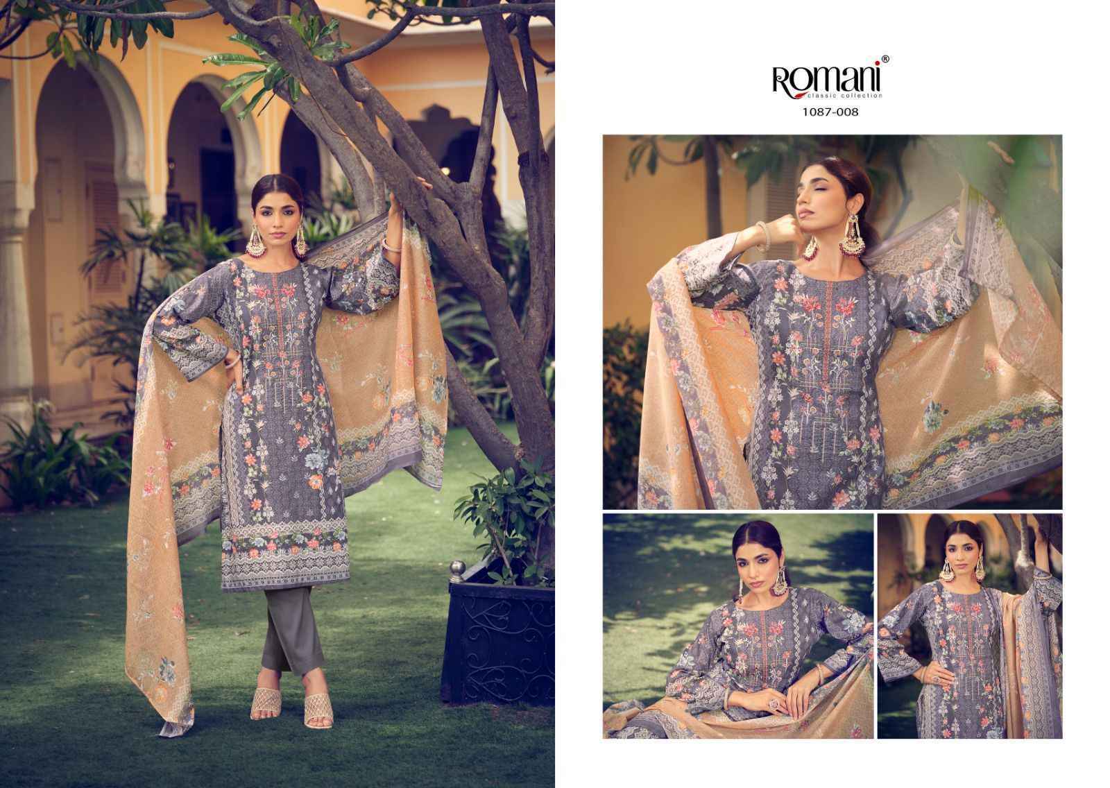 Romani Aarzu Vol-4 Cotton Dress Material (10 pcs Catalogue)