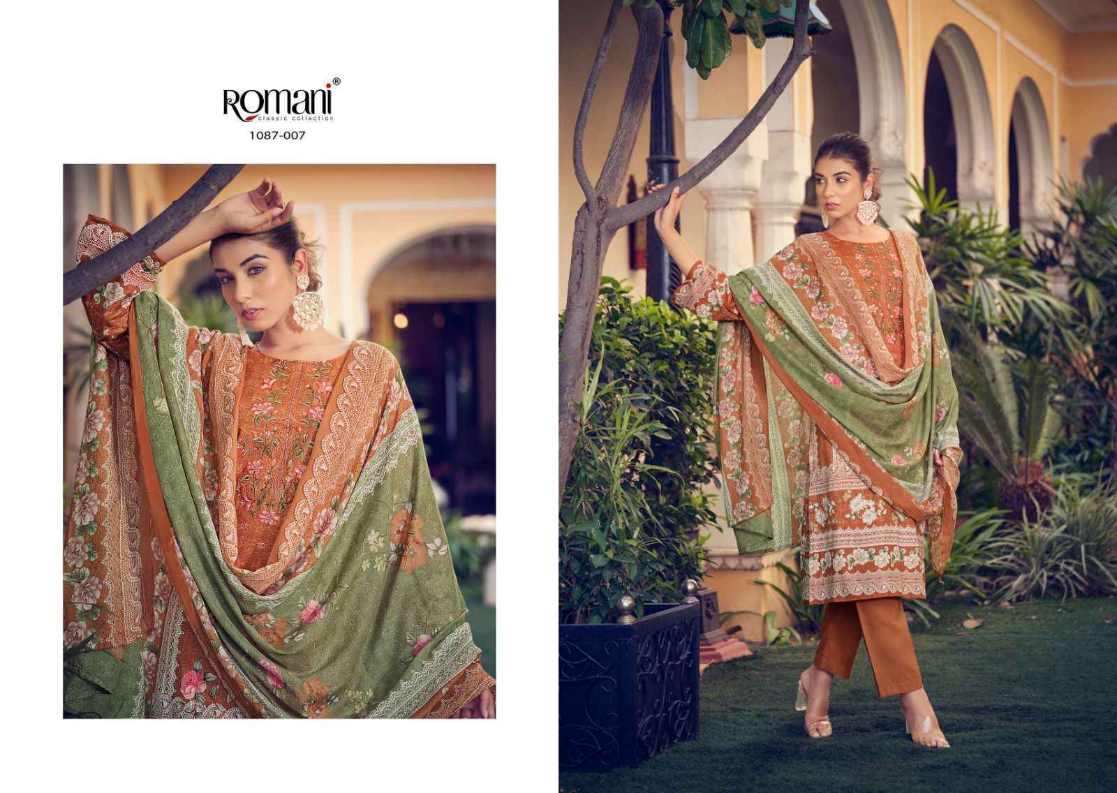 Romani Aarzu Vol-4 Cotton Dress Material (10 pcs Catalogue)