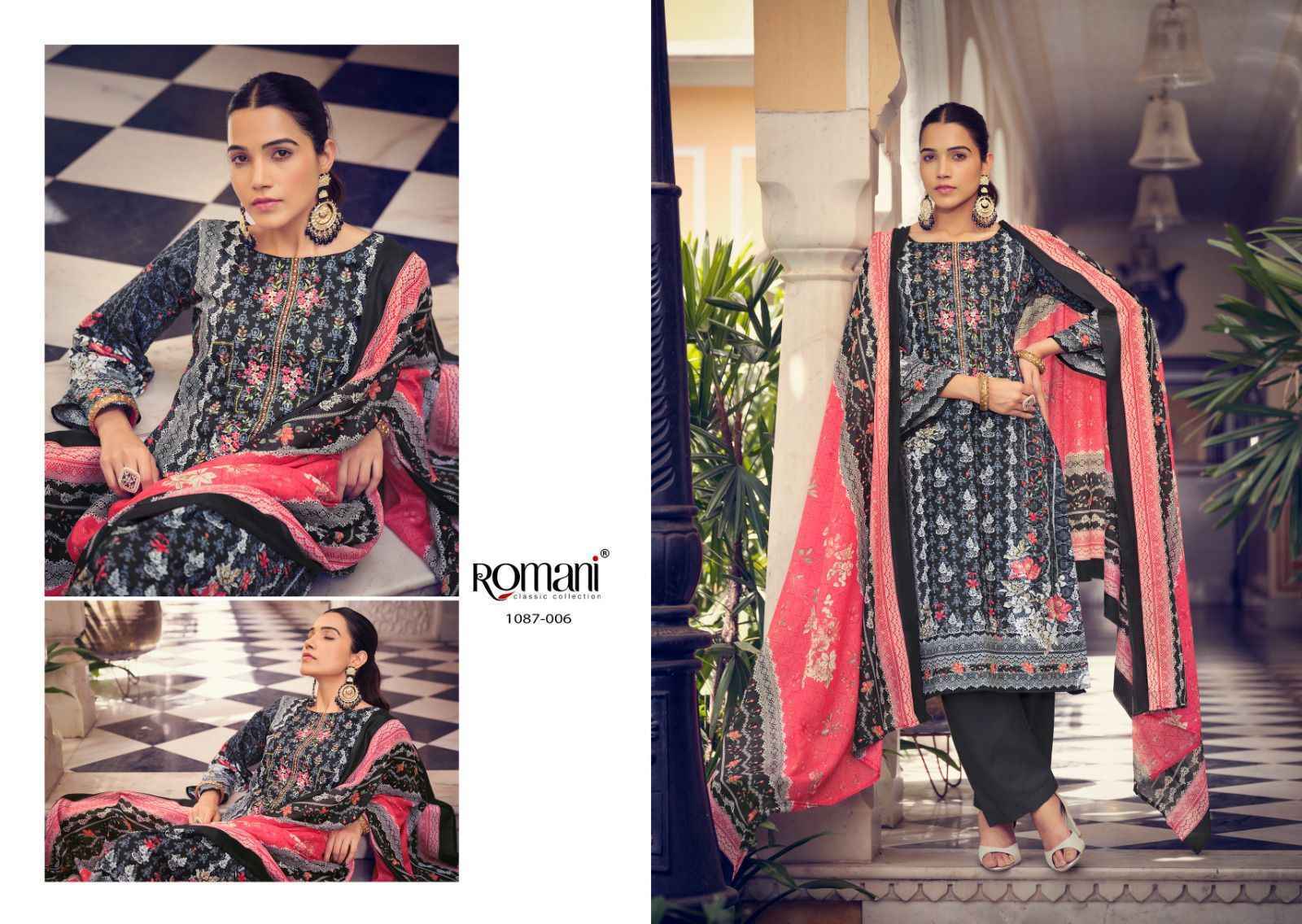 Romani Aarzu Vol-4 Cotton Dress Material (10 pcs Catalogue)