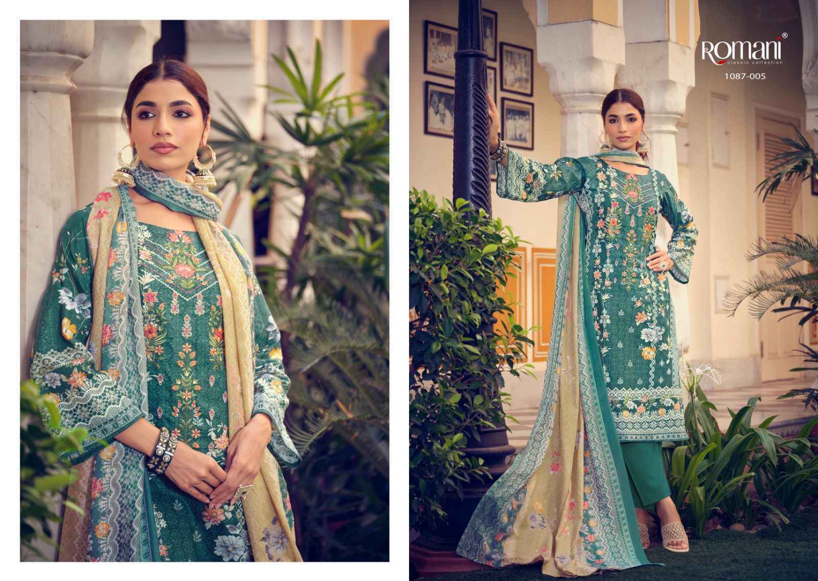 Romani Aarzu Vol-4 Cotton Dress Material (10 pcs Catalogue)