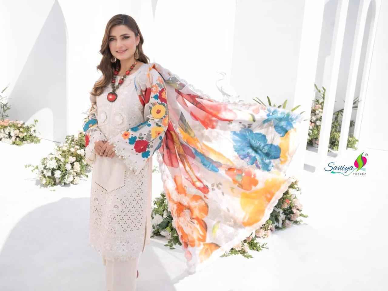 Saniya Trendz Karma Collection Vol-1 Cotton Dress Material (3 pcs Catalogue)