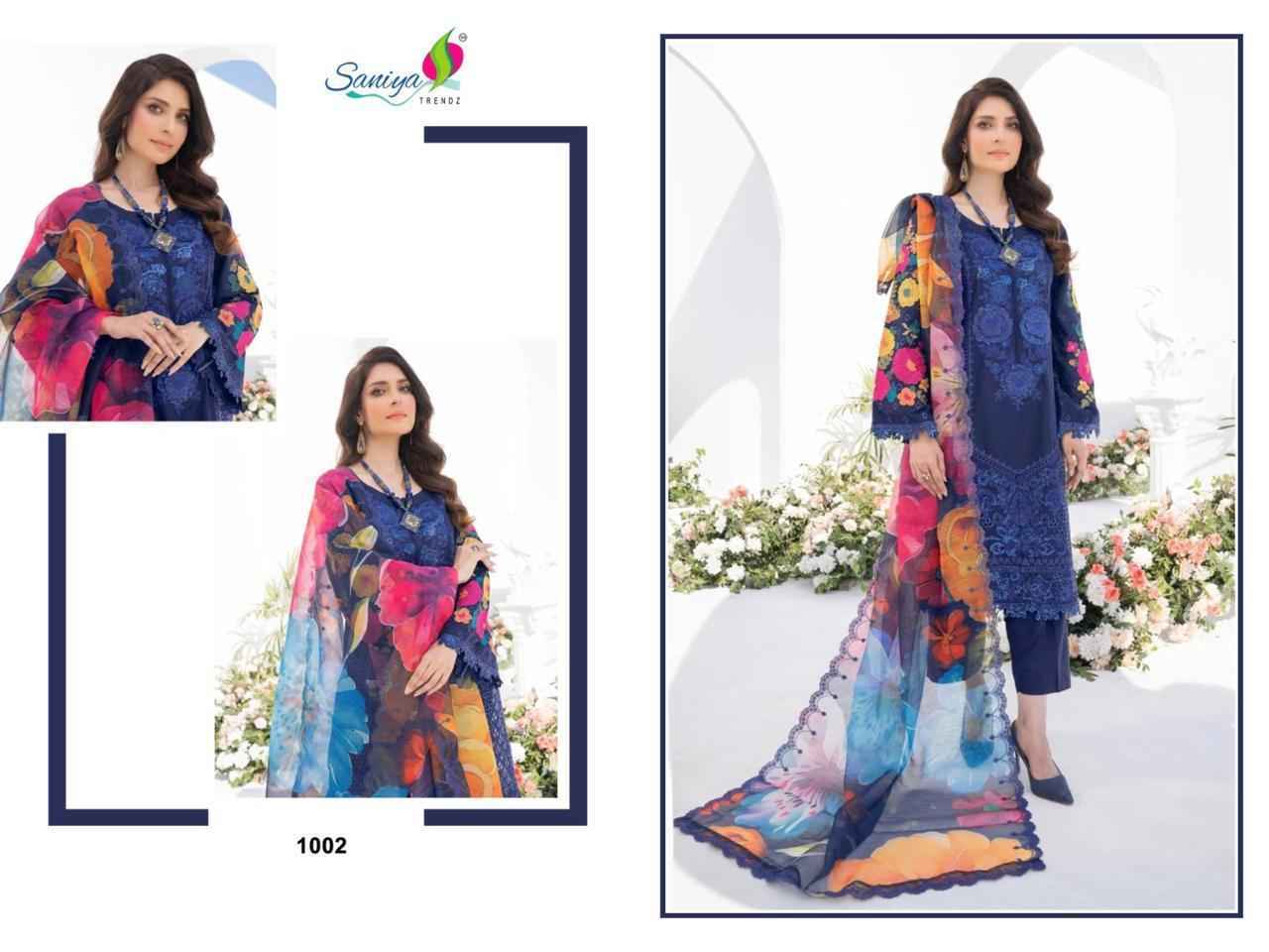 Saniya Trendz Karma Collection Vol-1 Cotton Dress Material (3 pcs Catalogue)