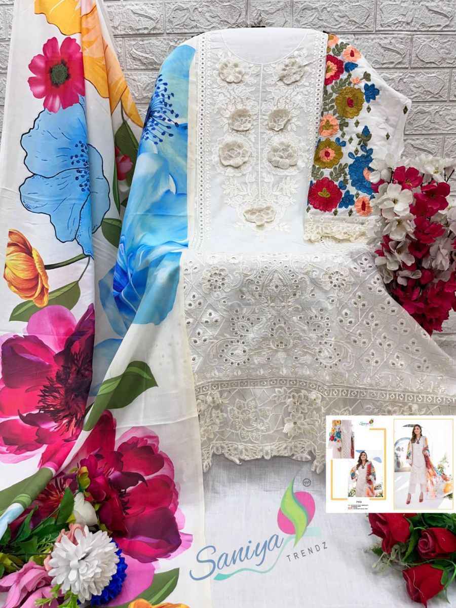 Saniya Trendz Karma Collection Vol-1 Cotton Dress Material (3 pcs Catalogue)