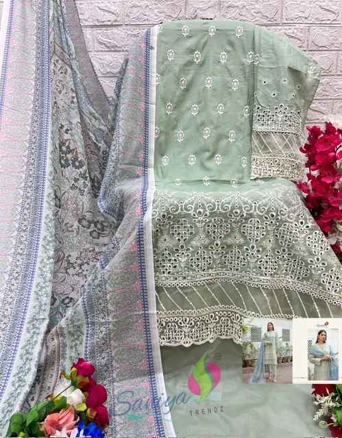 Saniya Trendz Maria.B Vol-30 Cotton Dress Material (3 pcs Catalogue)