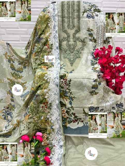 Shree Fabs Needle Wonder Lawn Collection Vol-5 Cotton Dress Material (6 pcs Catalogue)