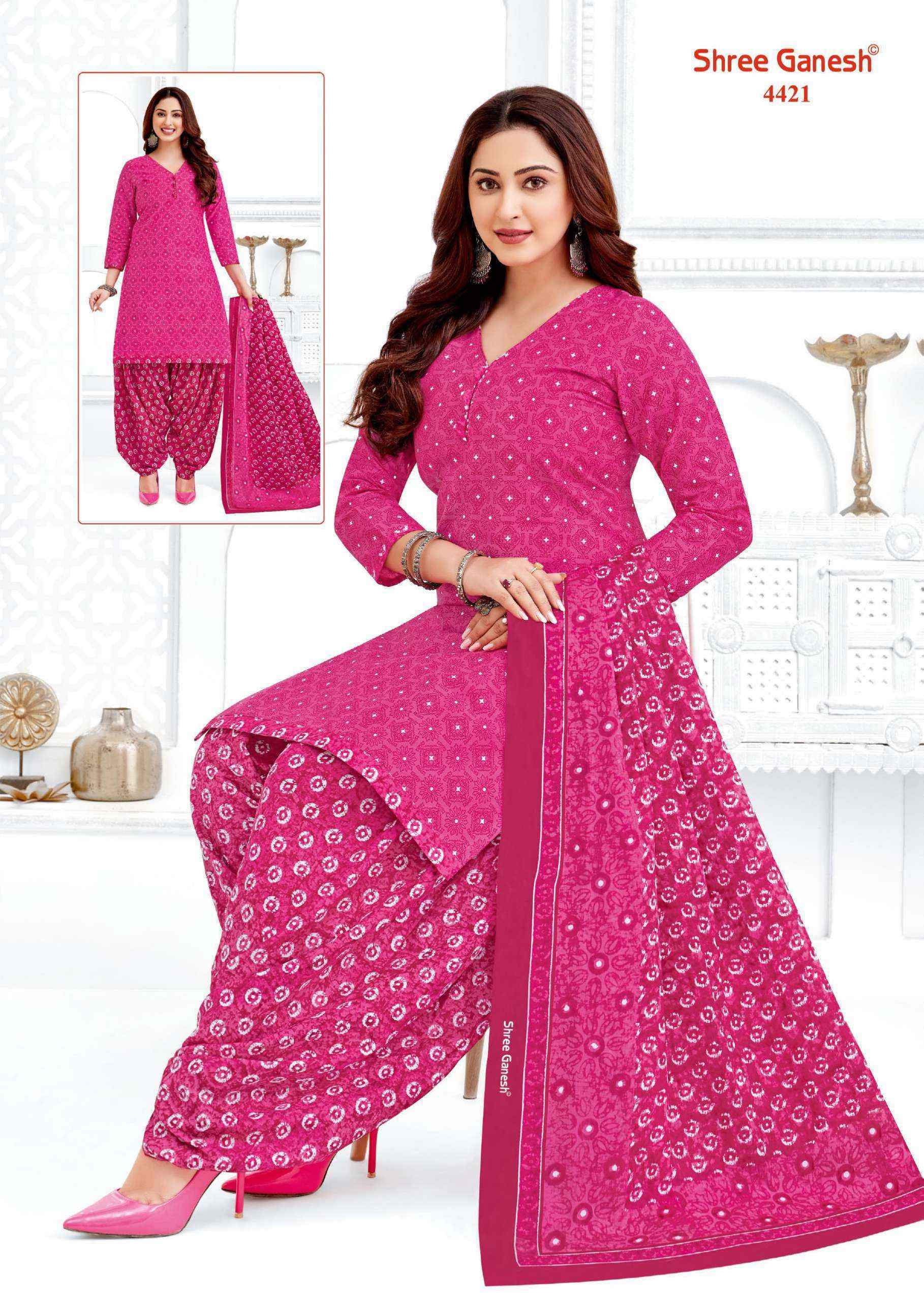 Shree Ganesh Hansika Vol-24 Cotton Dress Material (36 pcs Catalogue)