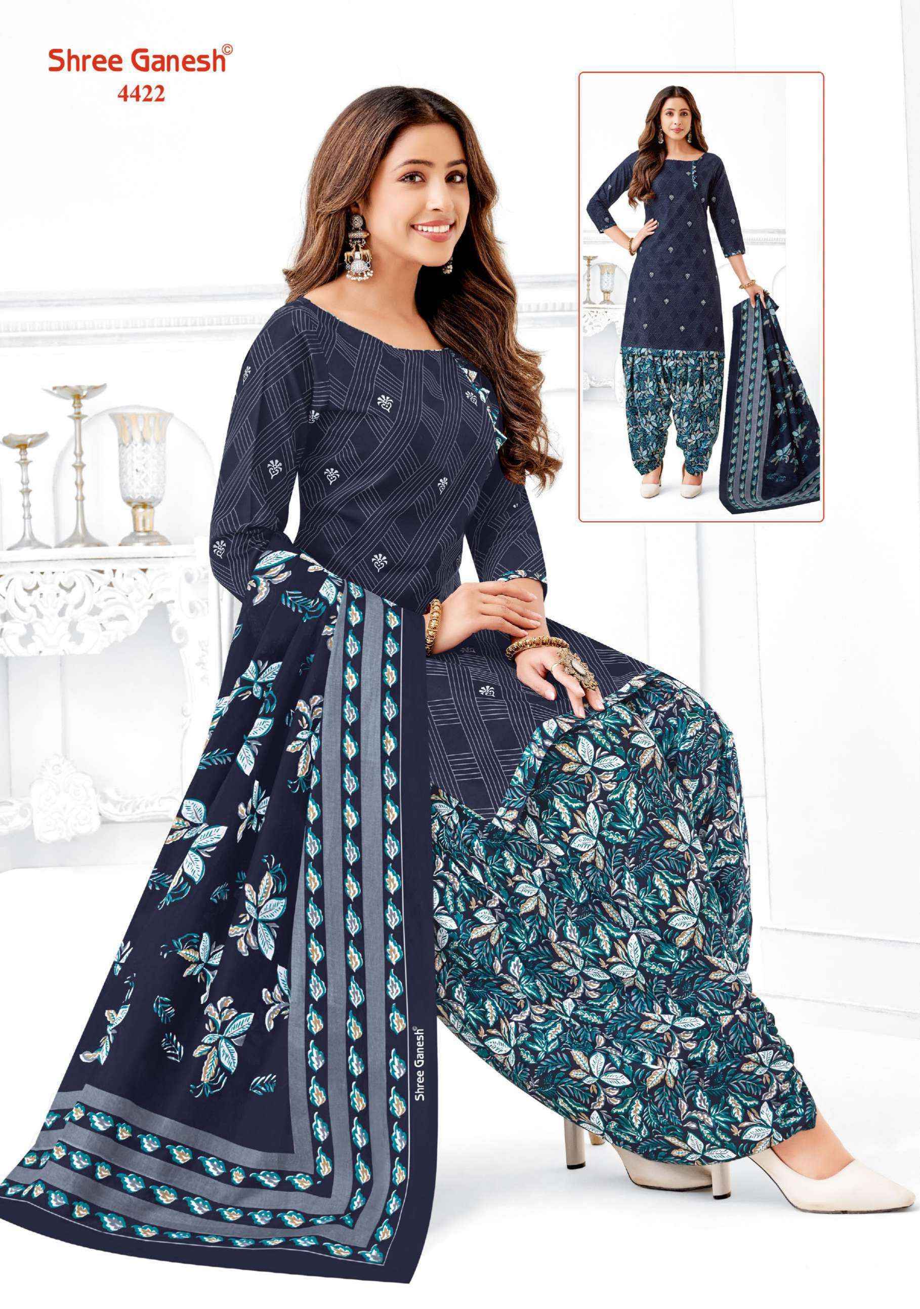 Shree Ganesh Hansika Vol-24 Cotton Dress Material (36 pcs Catalogue)