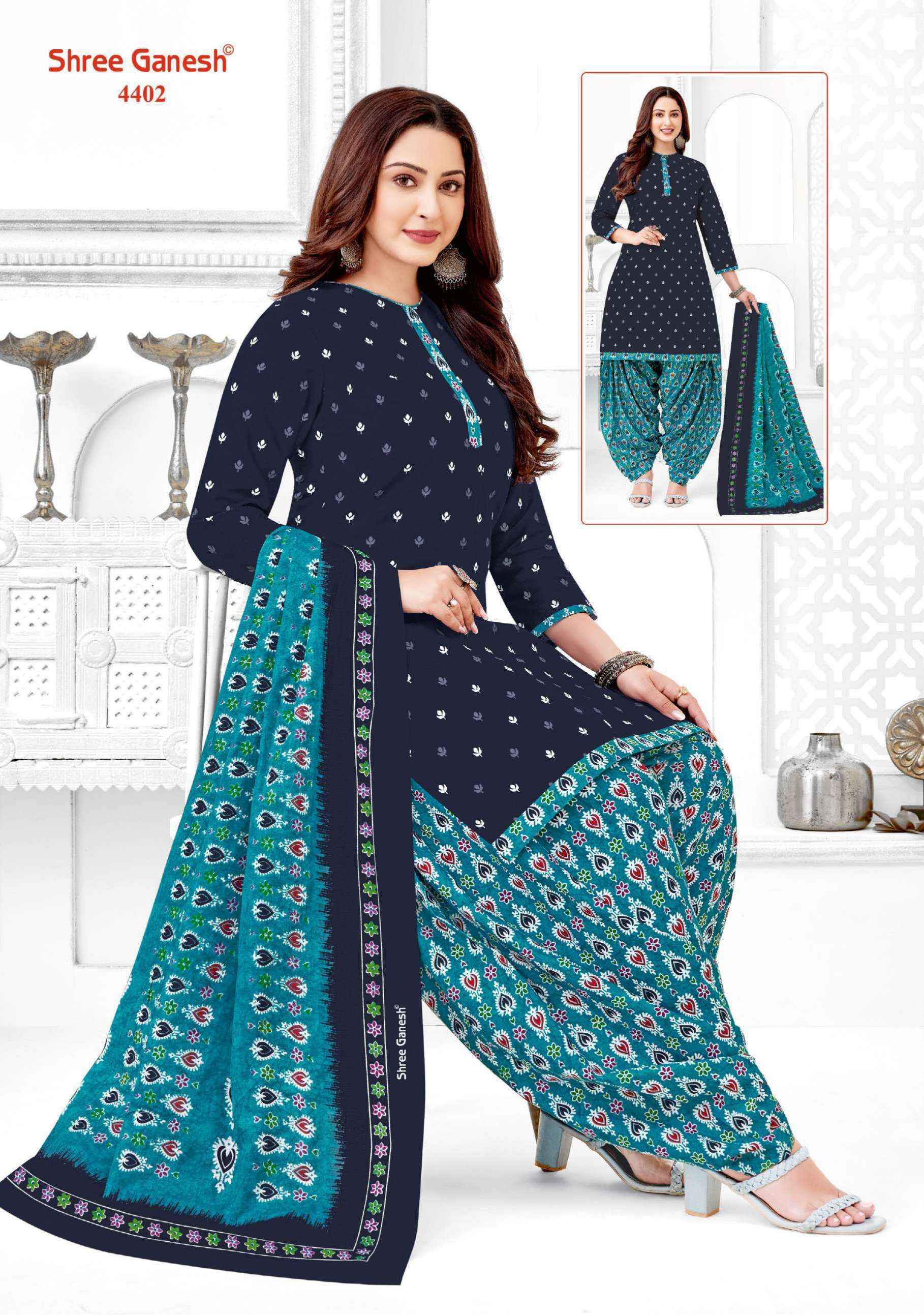 Shree Ganesh Hansika Vol-24 Cotton Dress Material (36 pcs Catalogue)