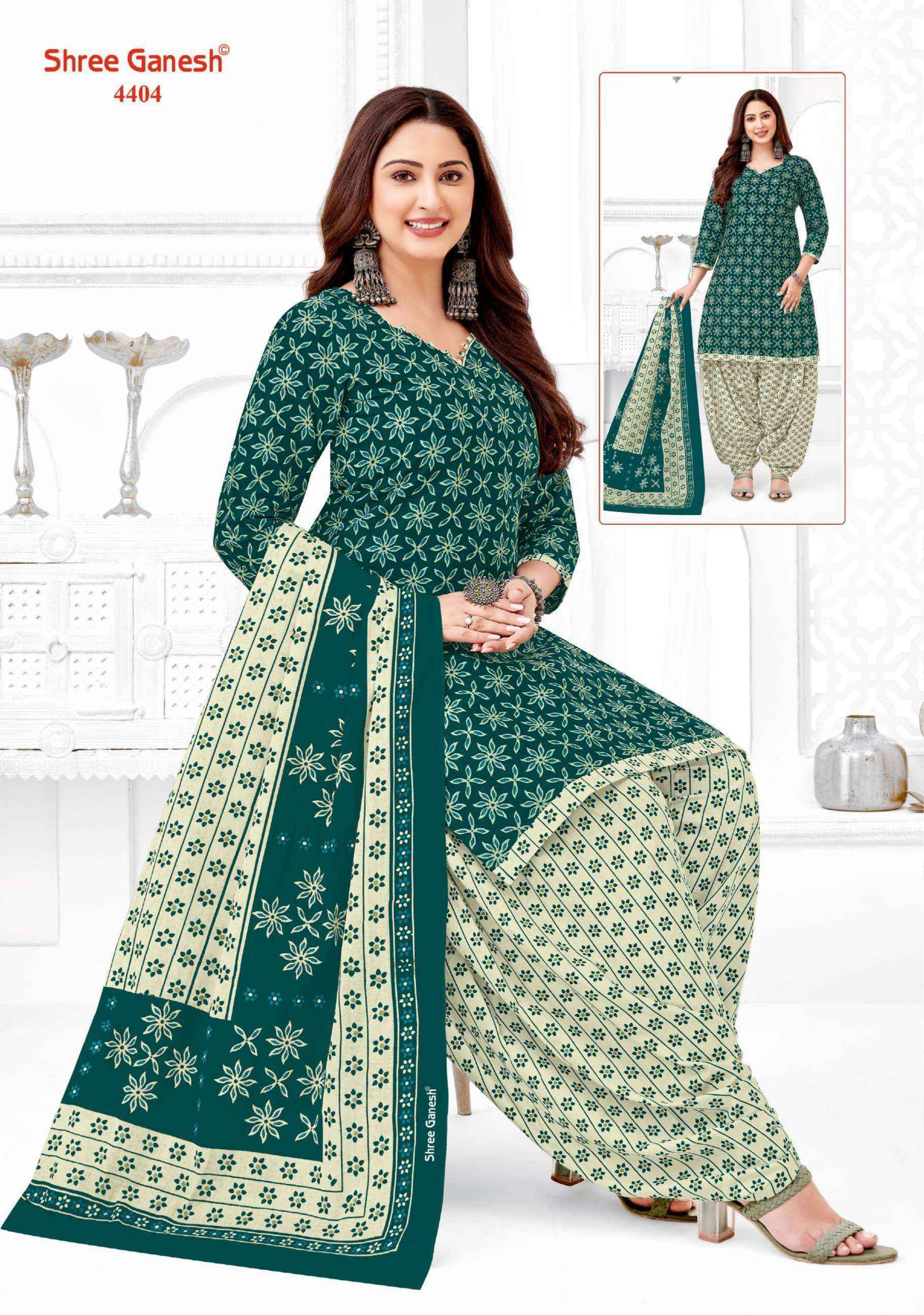 Shree Ganesh Hansika Vol-24 Cotton Dress Material (36 pcs Catalogue)
