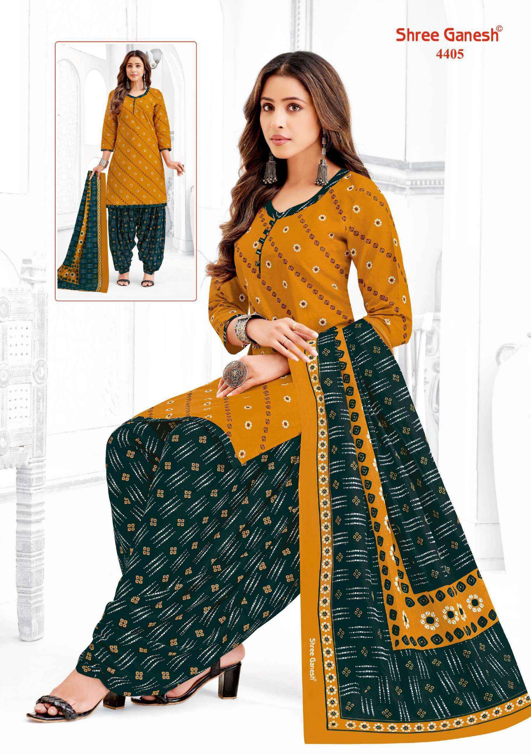 Shree Ganesh Hansika Vol-24 Cotton Dress Material (36 pcs Catalogue)