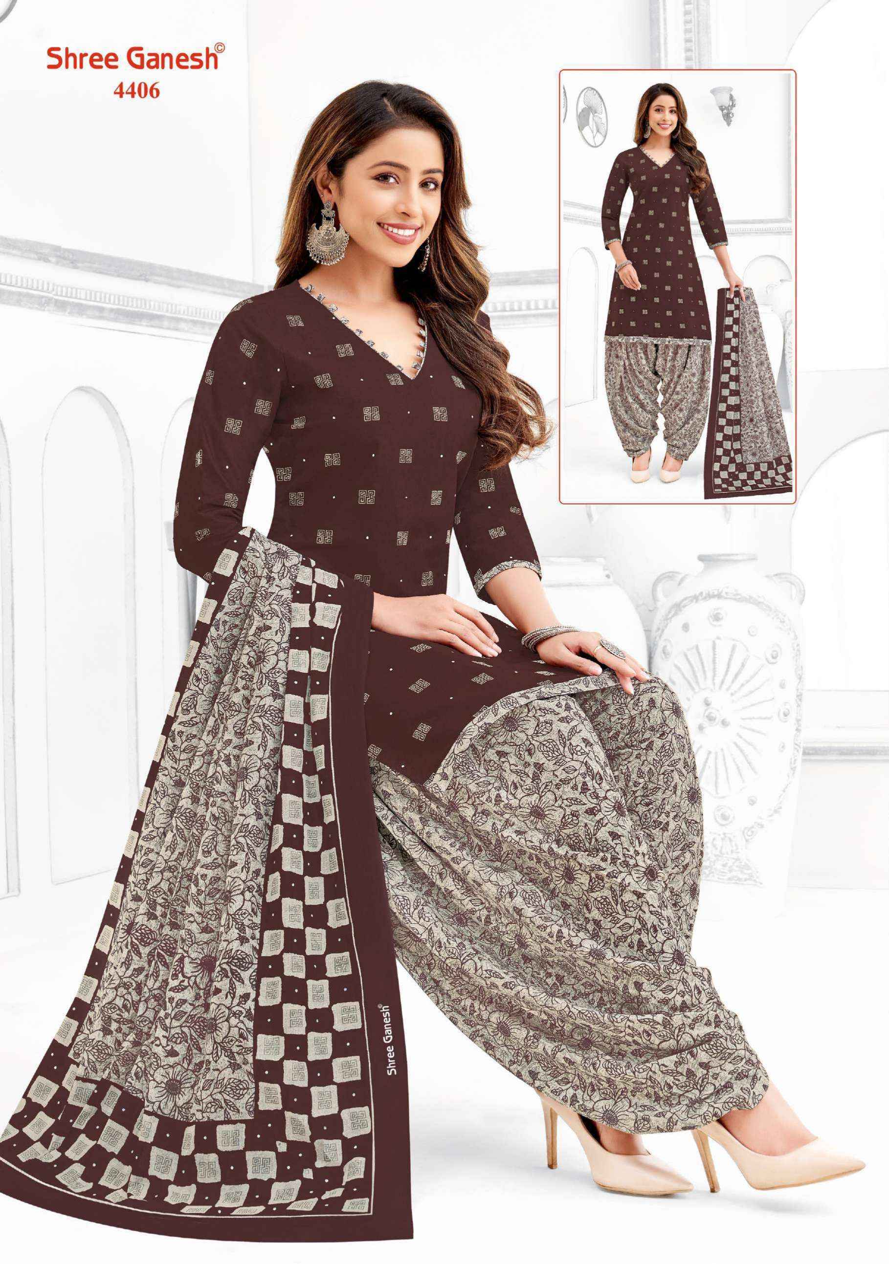 Shree Ganesh Hansika Vol-24 Cotton Dress Material (36 pcs Catalogue)