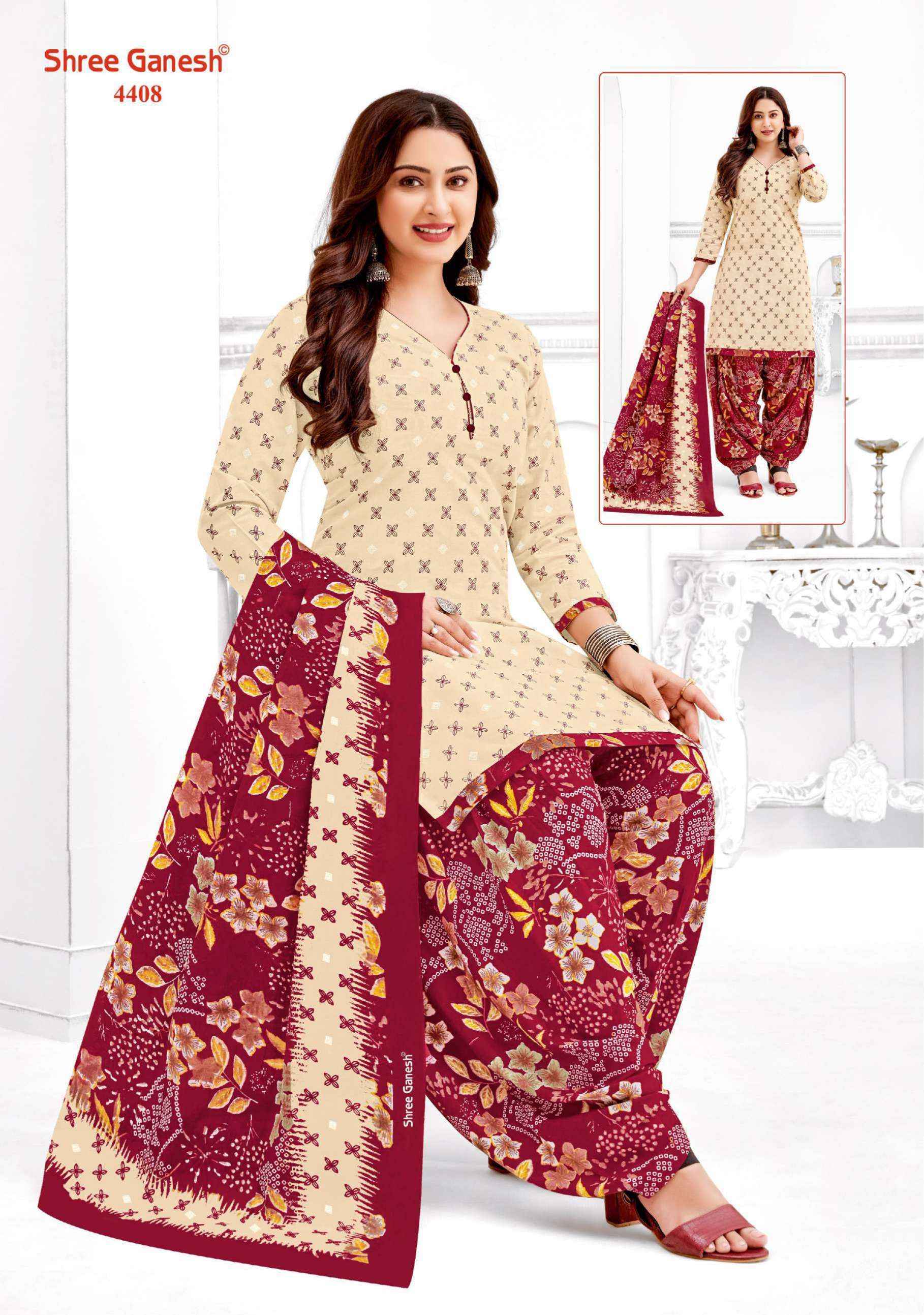 Shree Ganesh Hansika Vol-24 Cotton Dress Material (36 pcs Catalogue)