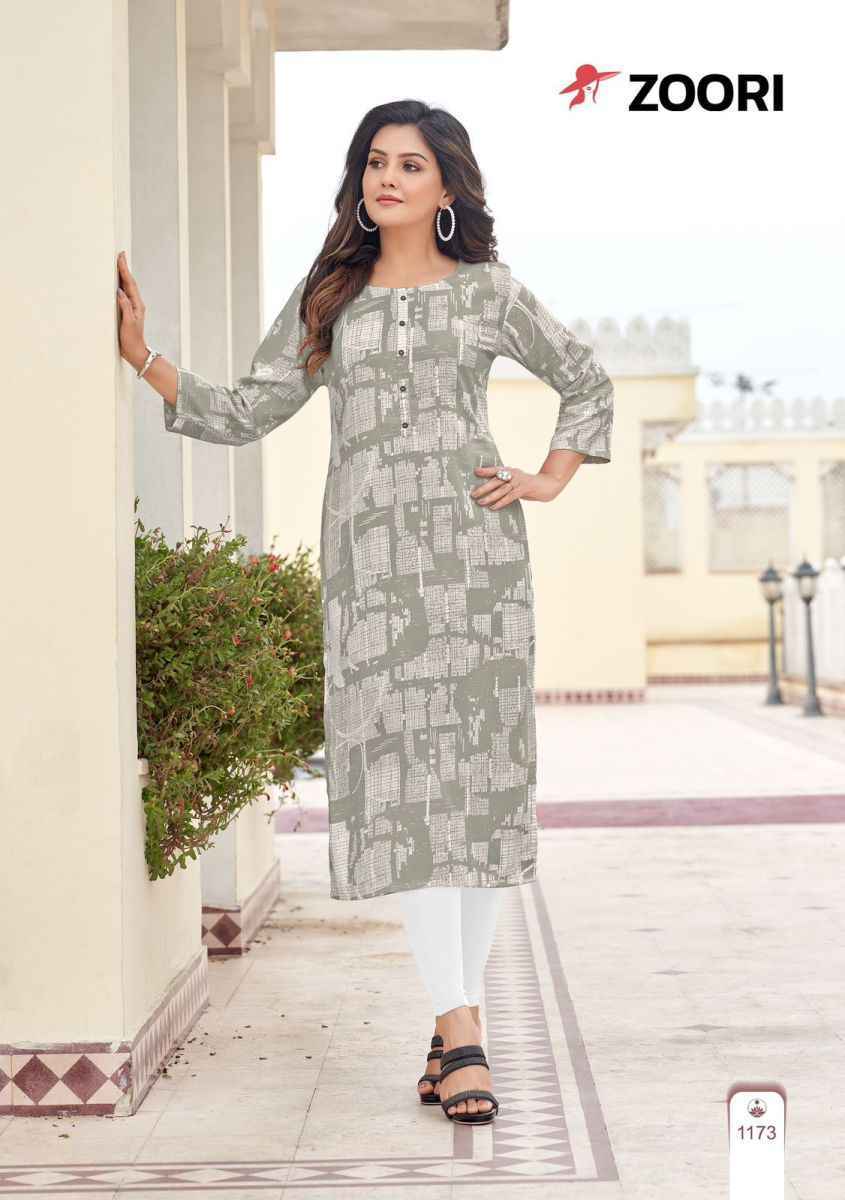 Zoori Akshara Vol-29 Rayon Kurti (6 pcs Catalogue)