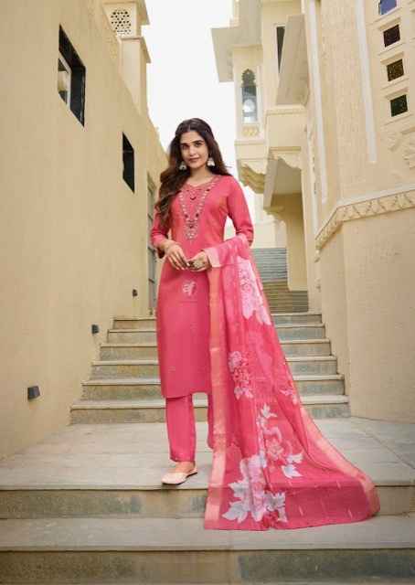 Anju Fabrics Mayra Vol-5 Blended Shimmer Readymade Suit (6 pcs Catalogue)