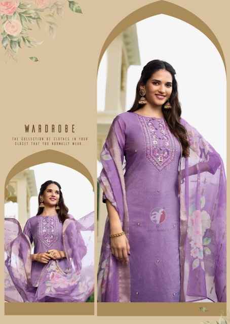 Anju Fabrics Mayra Vol-5 Blended Shimmer Readymade Suit (6 pcs Catalogue)