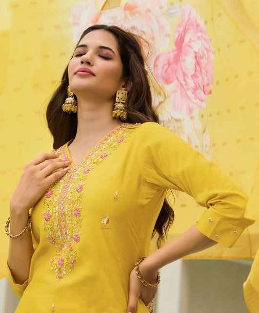 Anju Fabrics Mayra Vol-5 Blended Shimmer Readymade Suit (6 pcs Catalogue)