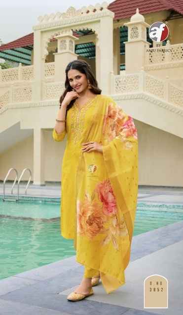 Anju Fabrics Mayra Vol-5 Blended Shimmer Readymade Suit (6 pcs Catalogue)