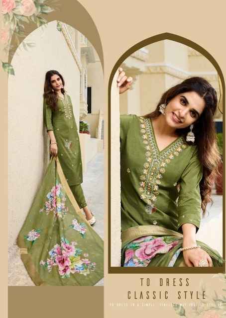 Anju Fabrics Mayra Vol-5 Blended Shimmer Readymade Suit (6 pcs Catalogue)