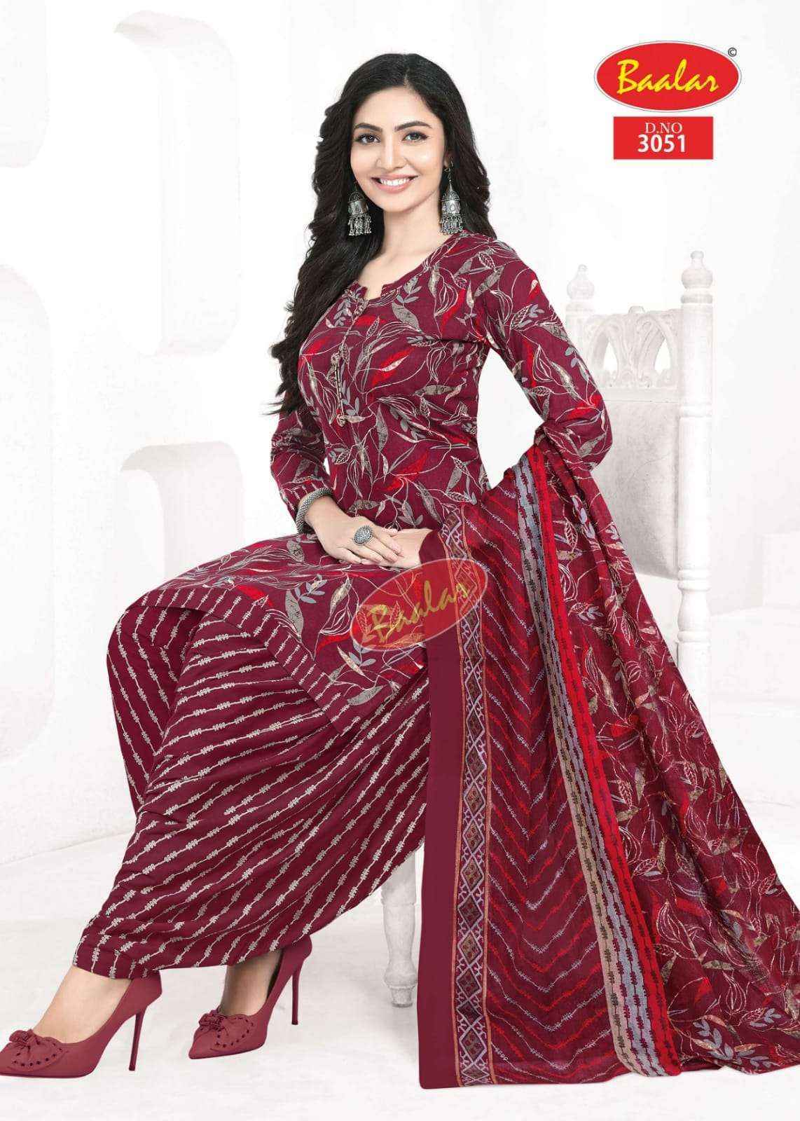 Baalar Zaara Vol-30 Cotton Dress Material (18 pcs Catalogue)