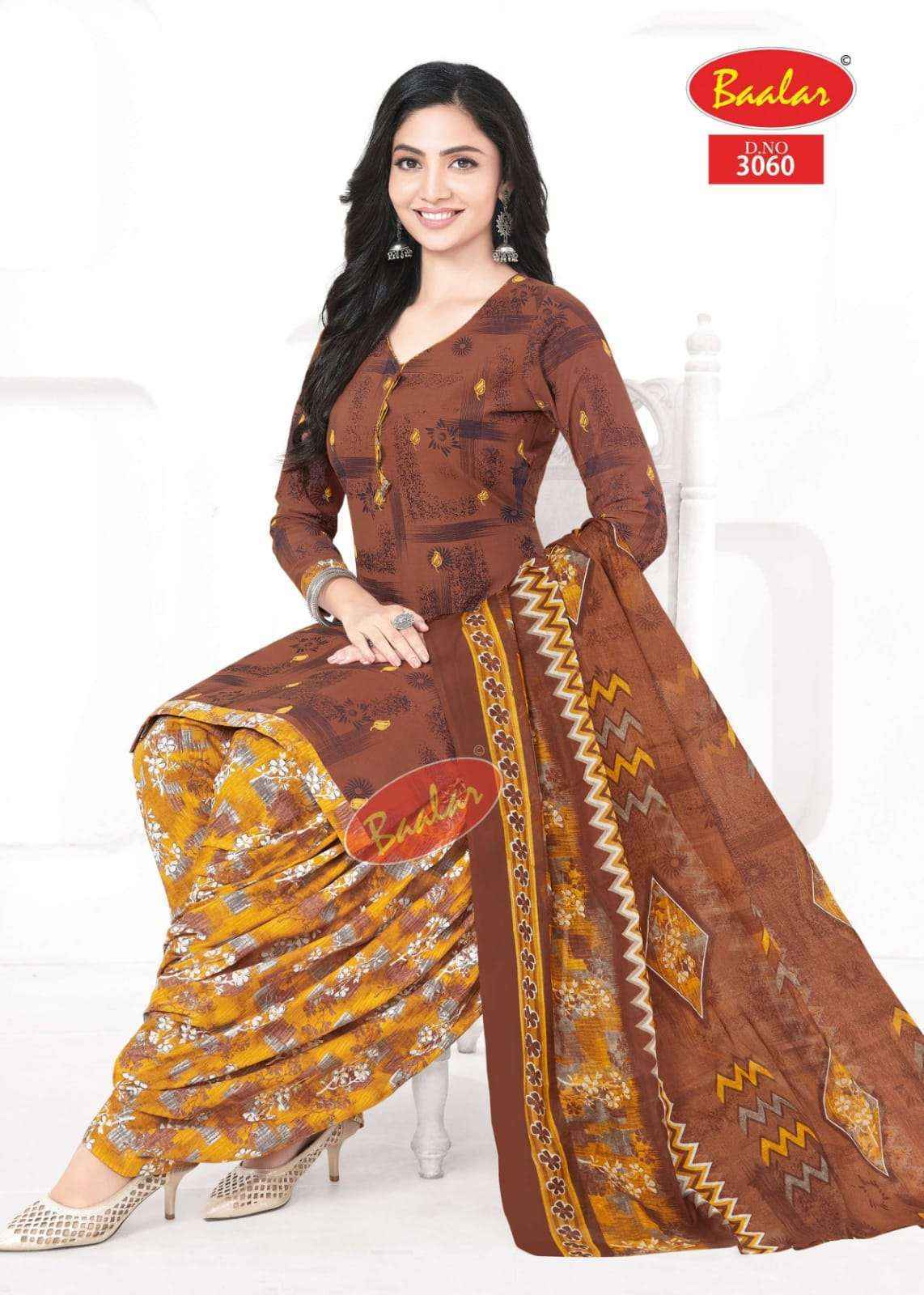 Baalar Zaara Vol-30 Cotton Dress Material (18 pcs Catalogue)