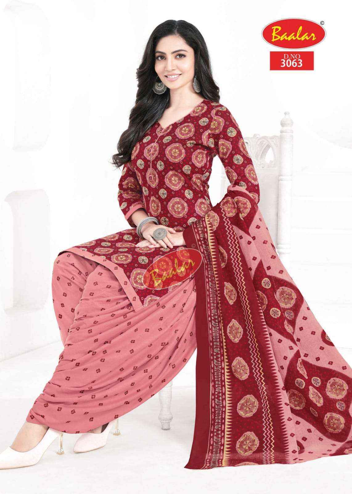 Baalar Zaara Vol-30 Cotton Dress Material (18 pcs Catalogue)