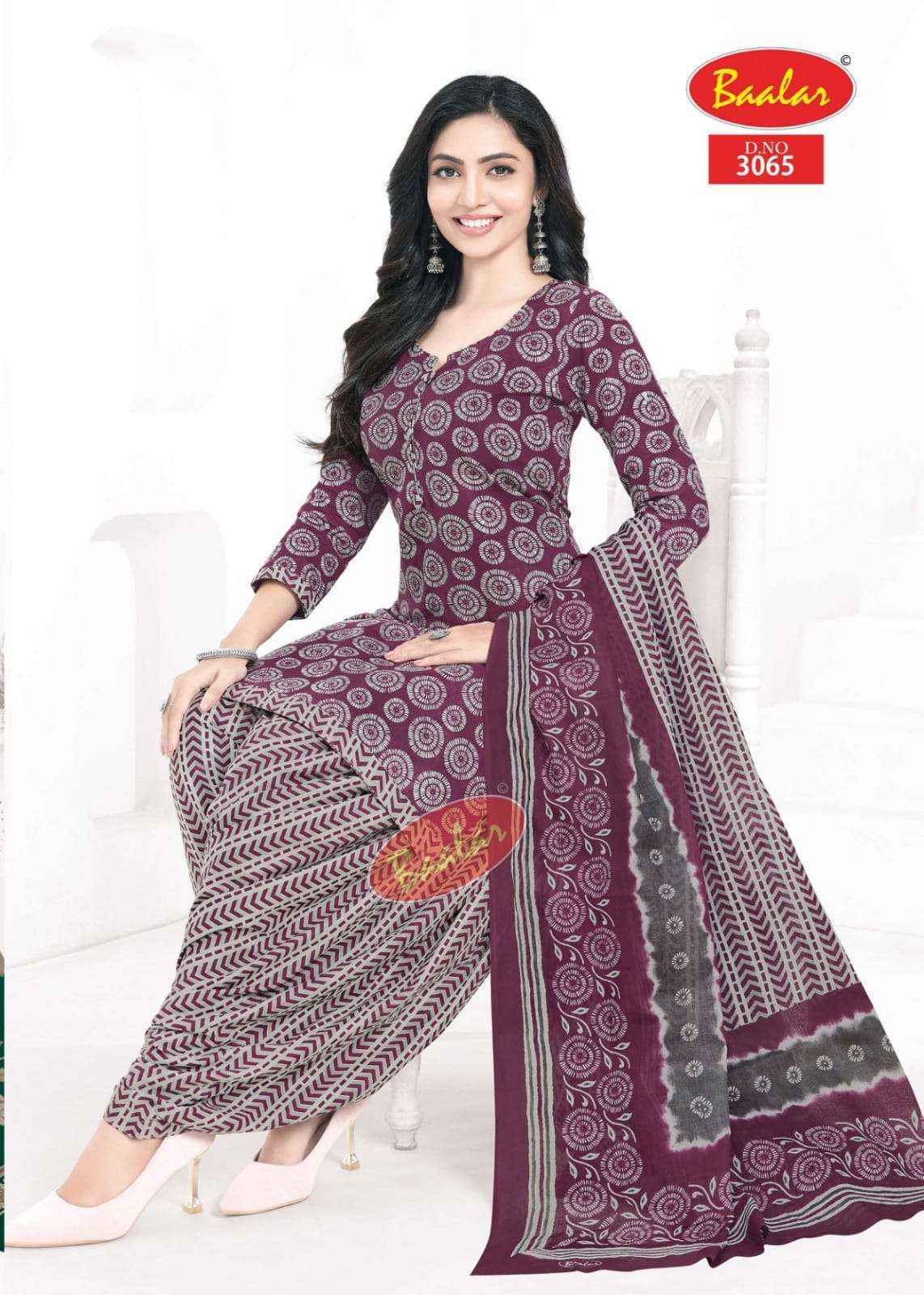 Baalar Zaara Vol-30 Cotton Dress Material (18 pcs Catalogue)